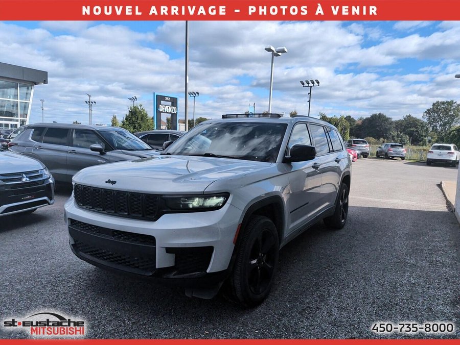 Jeep Grand Cherokee L ALTITUDE GRAND CHEROKEE LAltitude 4x4-CUIR-TOIT OUVRANT-SIÈGES ET VOLANT CHAUFFANT-CARPLAY/ANDROID AUTO 2023 Argent