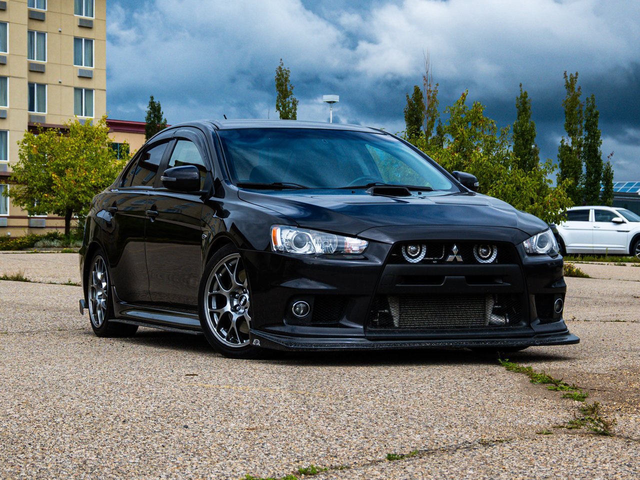 2015 Mitsubishi Lancer Evolution 4dr Sdn GSR Black Sherwood Park - photo #1