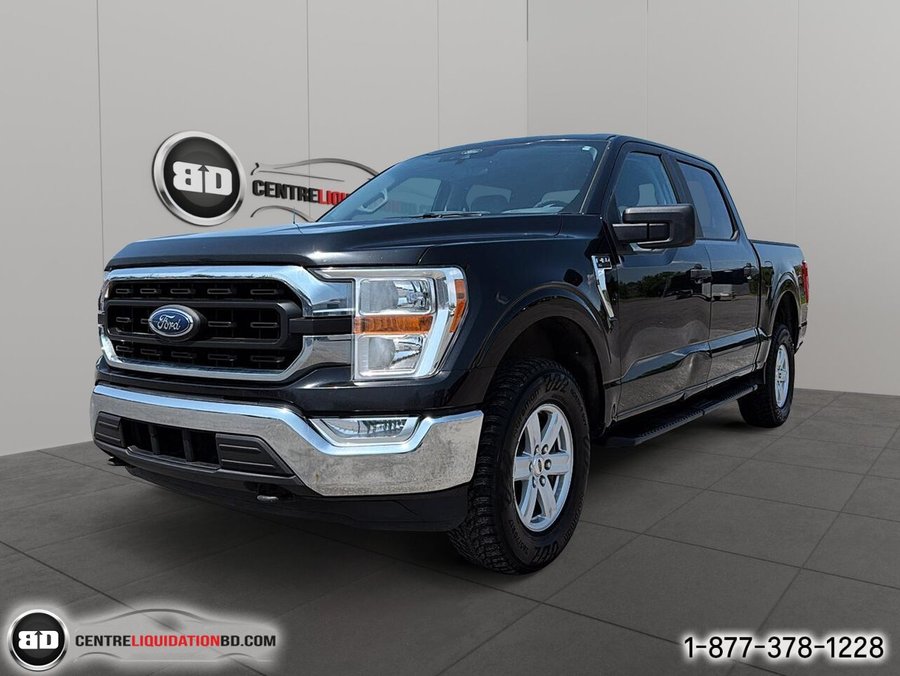 2021 Ford F-150 XLT cabine SuperCrew 4RM caisse de 5,5 pi Black