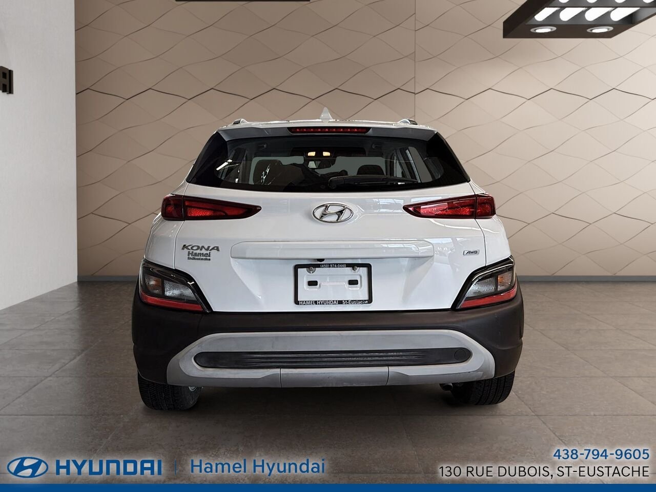 Hyundai Kona 2023 Blanc Saint-Eustache - photo #3