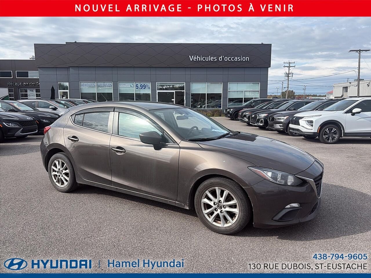 Mazda Mazda3 2016 Bronze Saint-Eustache - photo #0