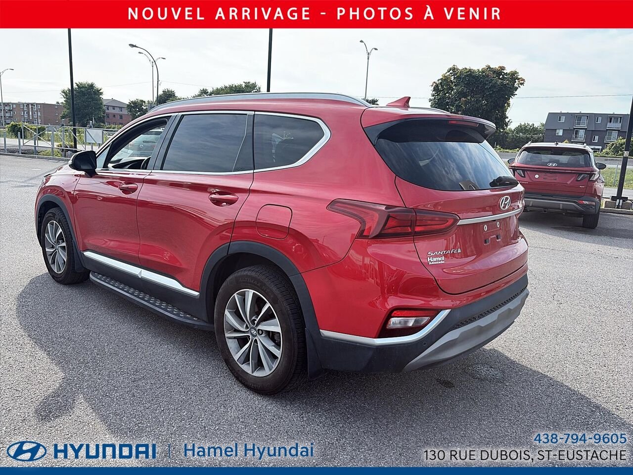 2020 Hyundai Santa Fe Red Saint-Eustache - photo #3