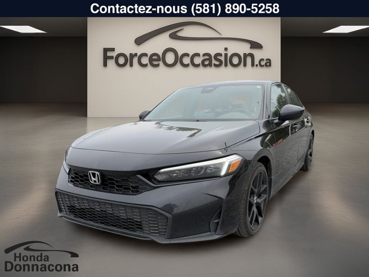 2025 Honda Civic Sedan Black  - photo #0