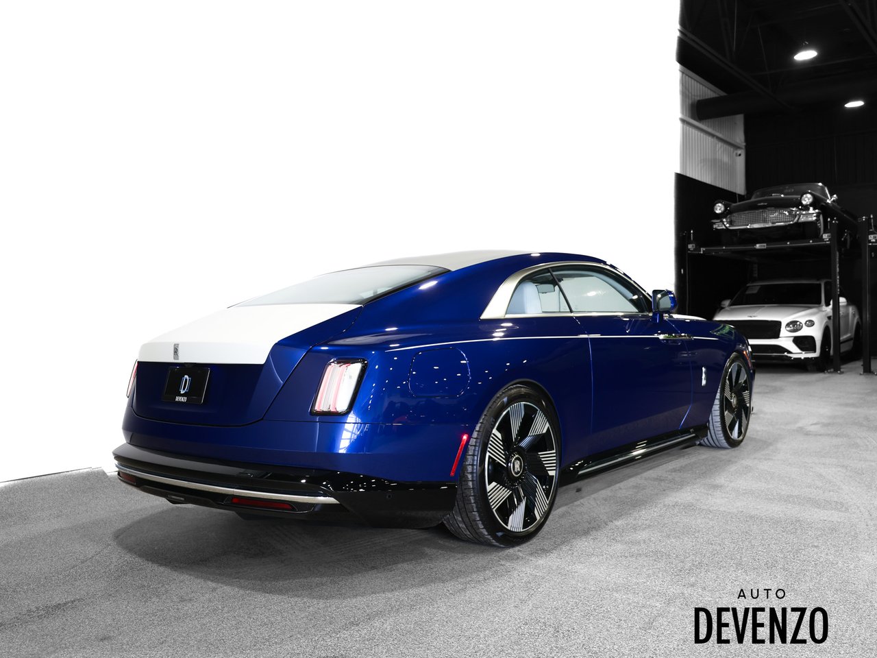 2024 Rolls-Royce Spectre Blue Saint-Eustache - photo #3