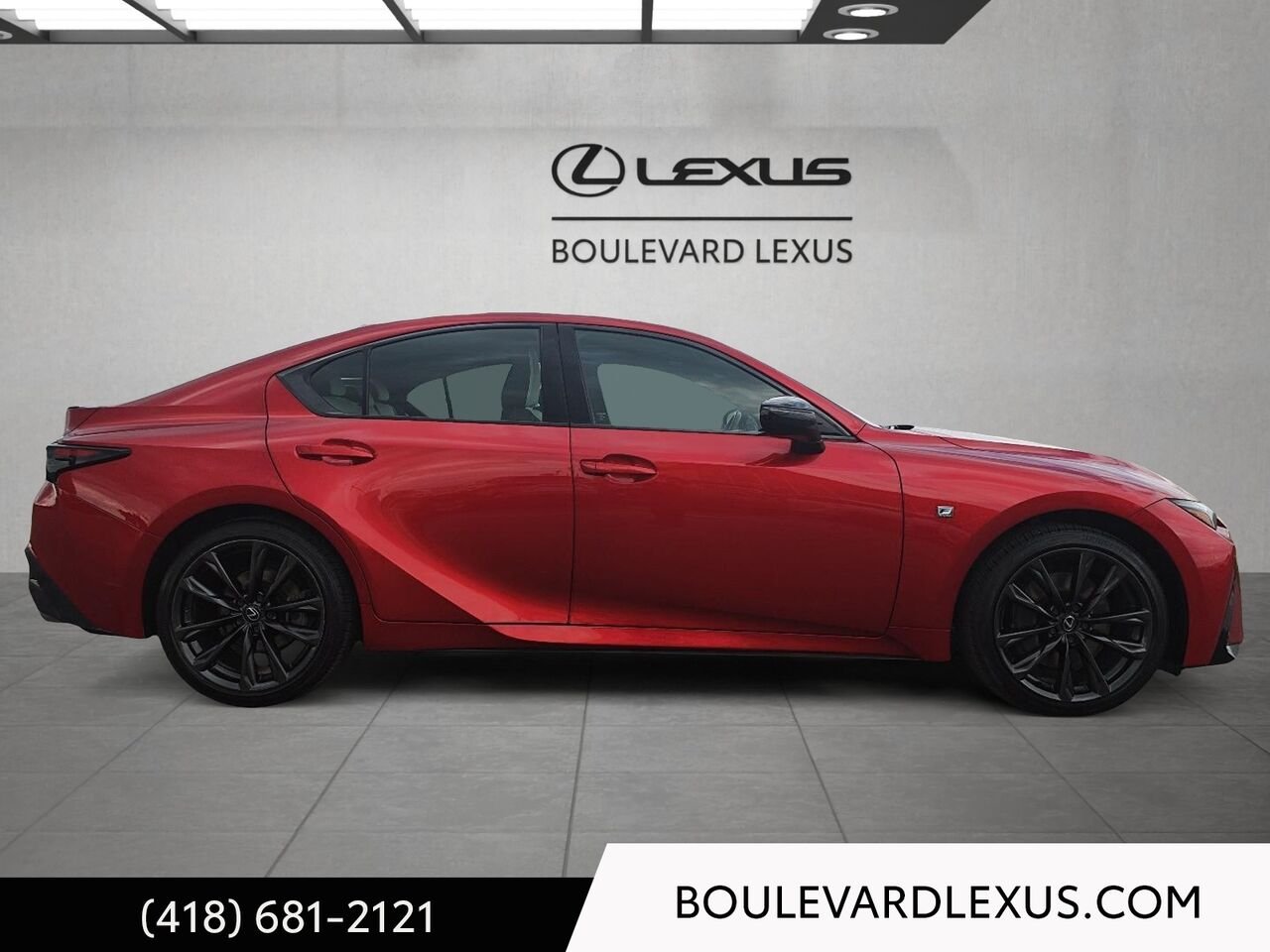 2024 Lexus IS 19934B | IS 350 TI Red Quebec - photo #2