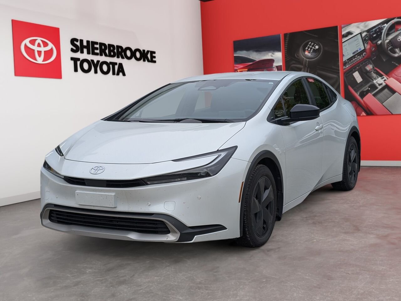 Toyota Prius Prime SE/SIÈGES CHAUFFANTS/VOLANT CHAUFFANT/AC/BLUETOOTH/CAMERA DE RECUL 2023 Blanc Sherbrooke - photo #0