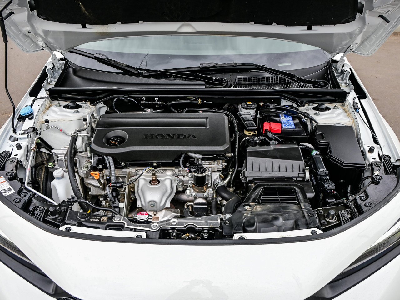 2025 Honda Civic Sedan LX CVT White Sherwood Park - photo #8