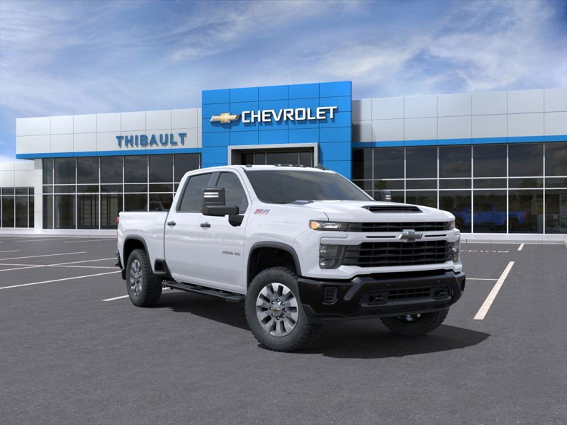 CHEVROLET Silverado 2500HD Personnalisée 2025 Blanc sommet