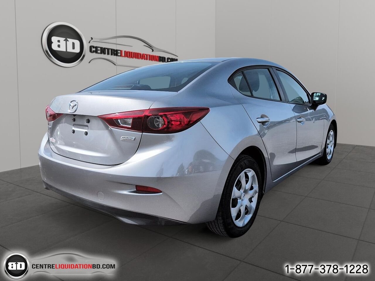 Mazda Mazda3 Berline 4 portes, boîte manuelle, GX | BD0405 2016 Argent Granby - photo #5