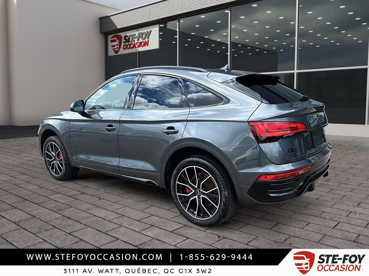 Audi Q5 Sportback PROGRESSIV 2025 Gris Québec - photo #3