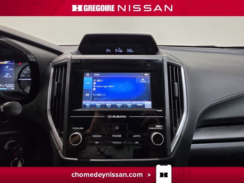 Subaru Impreza CL7360 | Convenience * Caméra * Bluetooth * AWD * 2020 Gris Laval - photo #20