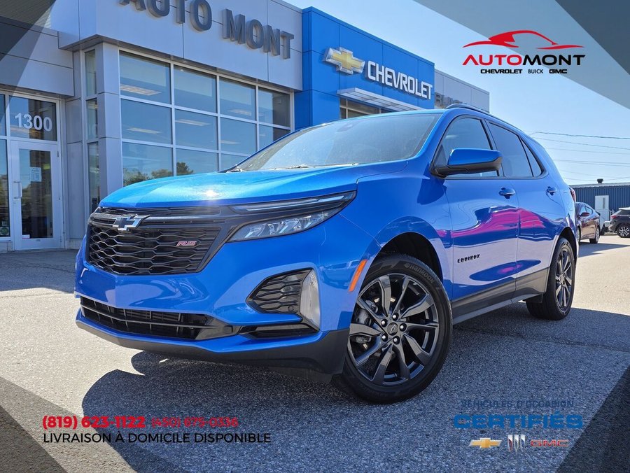 Chevrolet Equinox RS AWD 2024 Bleu