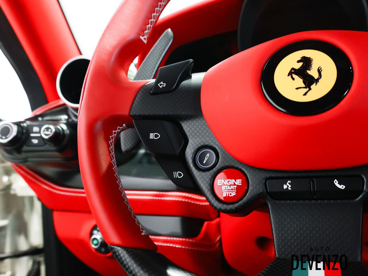 Ferrari F8 Tributo 2022 Blanc Saint-Eustache - photo #13