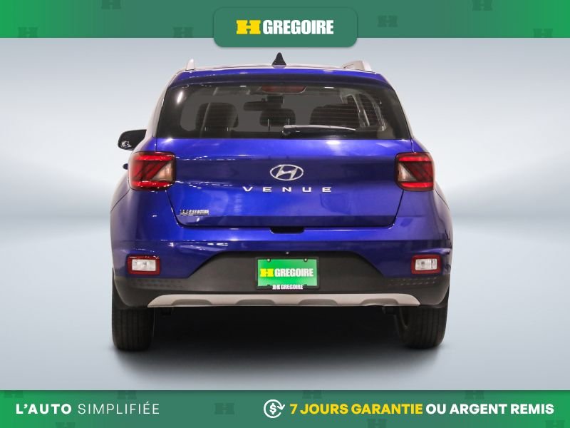 2021 Hyundai Venue Blue Blainville - photo #7