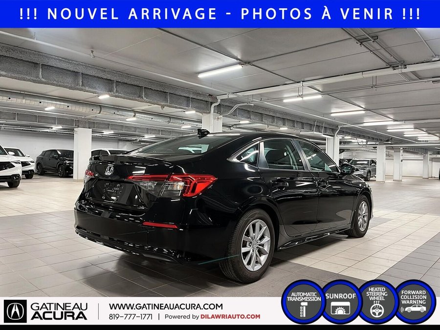 Honda Civic EX 2022 Noir