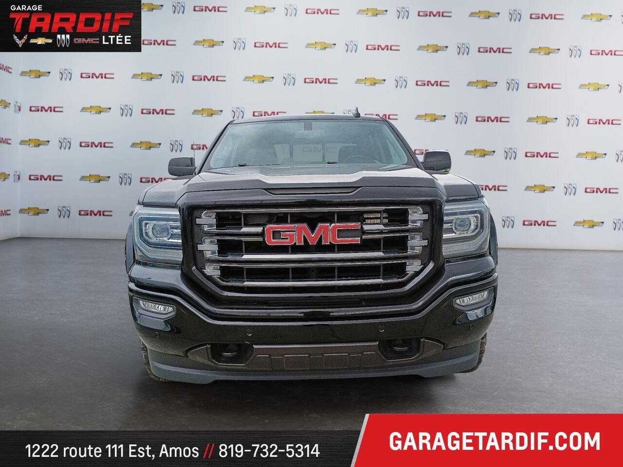 2018 GMC Sierra 1500 SLT cabine multiplace 4RM, 153,0 po Black Amos - photo #1