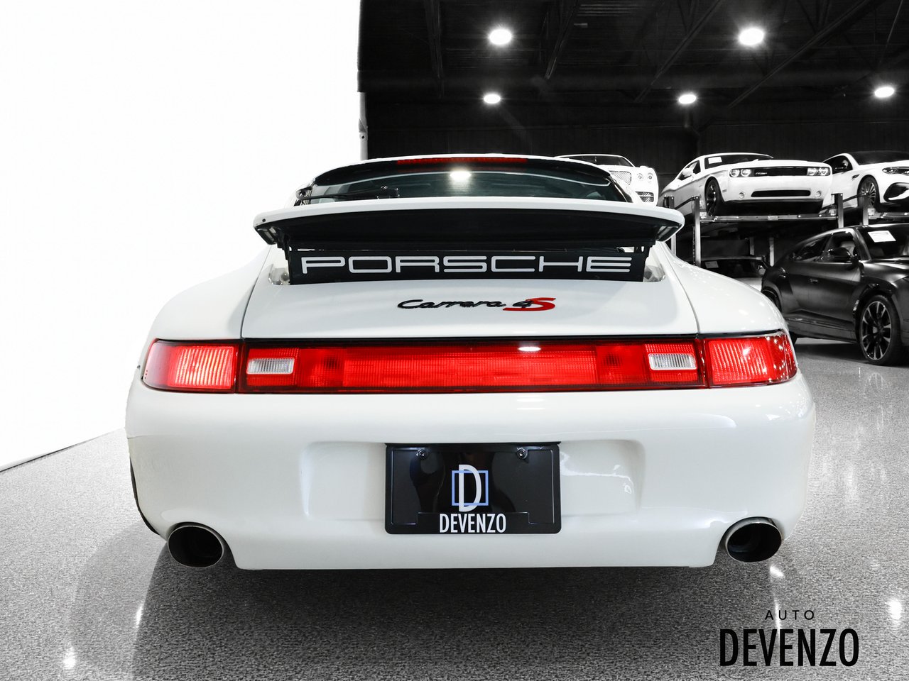 Porsche Carrera 4s 1996 Blanc Saint-Eustache - photo #4