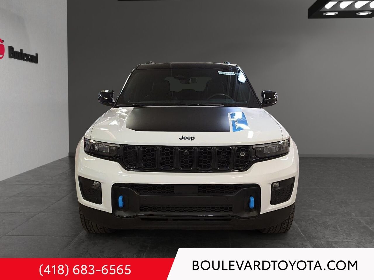 2022 Jeep Grand Cherokee 99505A-120 | TRAILHAWK 4XE, 4X4 White Québec - photo #2