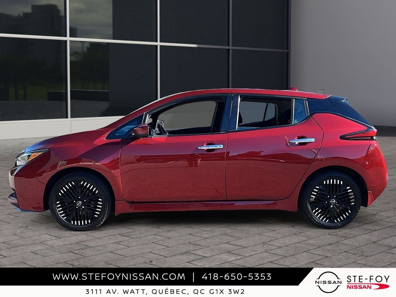 Nissan LEAF SV PLUS 2023 Rouge Ste-Foy - photo #2