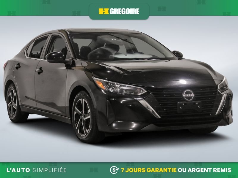 Nissan Sentra SV AUTO A/C TOIT MAGS GR ELECT CAM RECUL BLEUTOOTH 2024 Noir