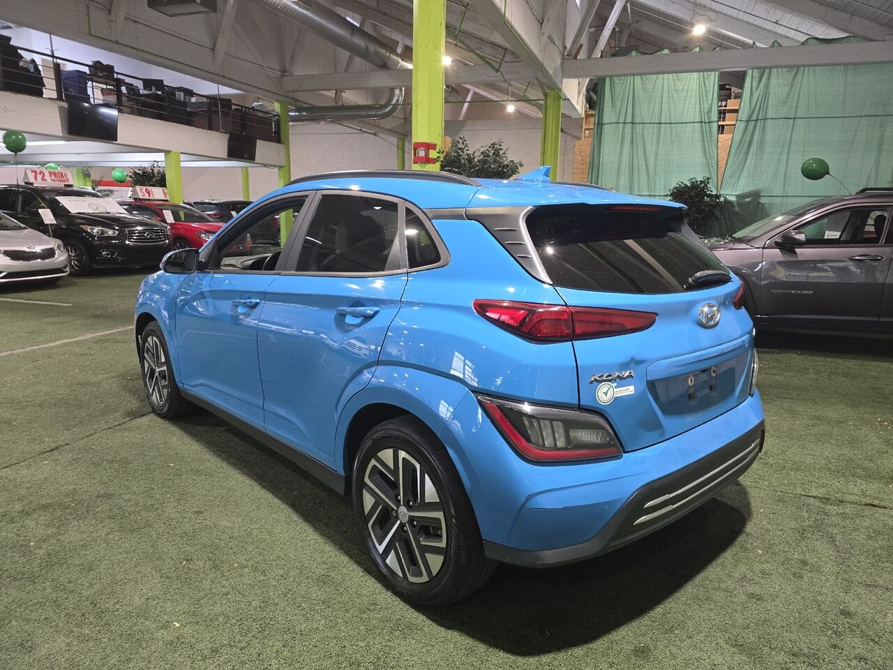 2023 Hyundai Kona Electric Blue  - photo #3