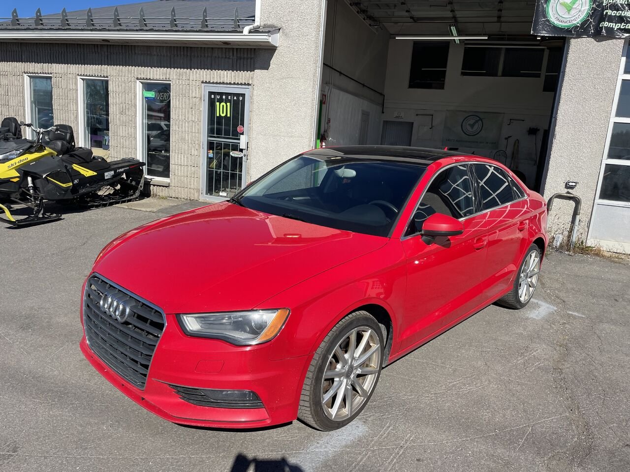 Audi A3 -TFSI 2015 Rouge Longueuil, - photo #3