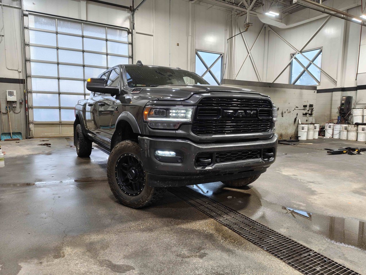 2022 Ram 3500 Limited 4x4 Mega Cab 6'4 Box Grey Sherwood Park - photo #1