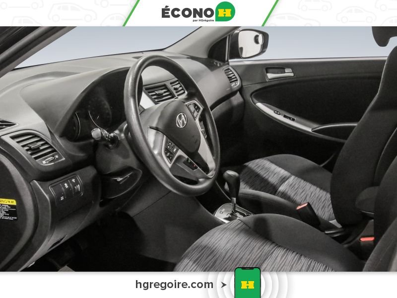 2017 Hyundai Accent Black Saint-Eustache - photo #9