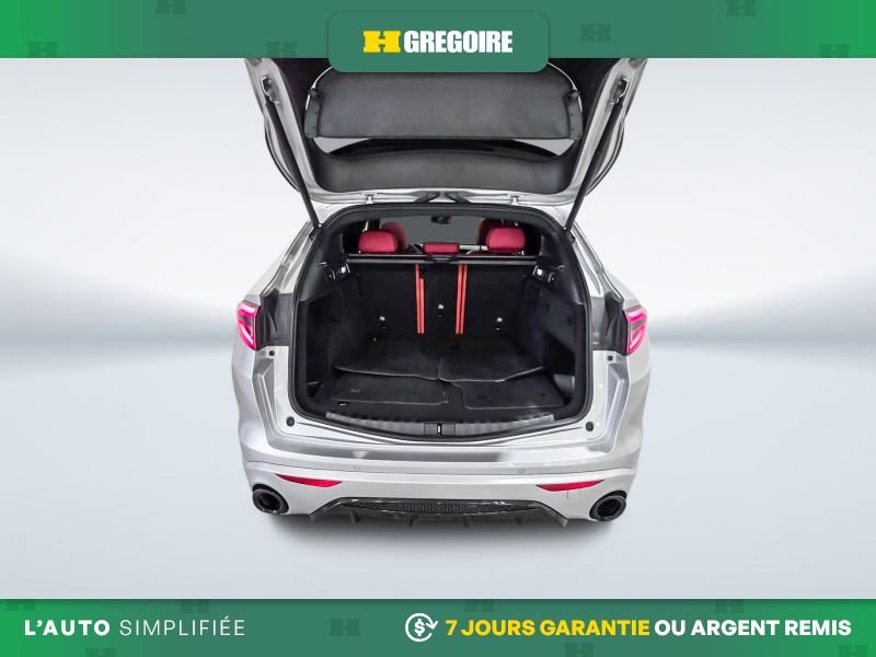 Alfa Romeo Stelvio 823103 | Ti Sport AWD AUTO A/C MAGS CUIR TOIT NAV CAM RECUL 2021 Argent Laval - photo #32