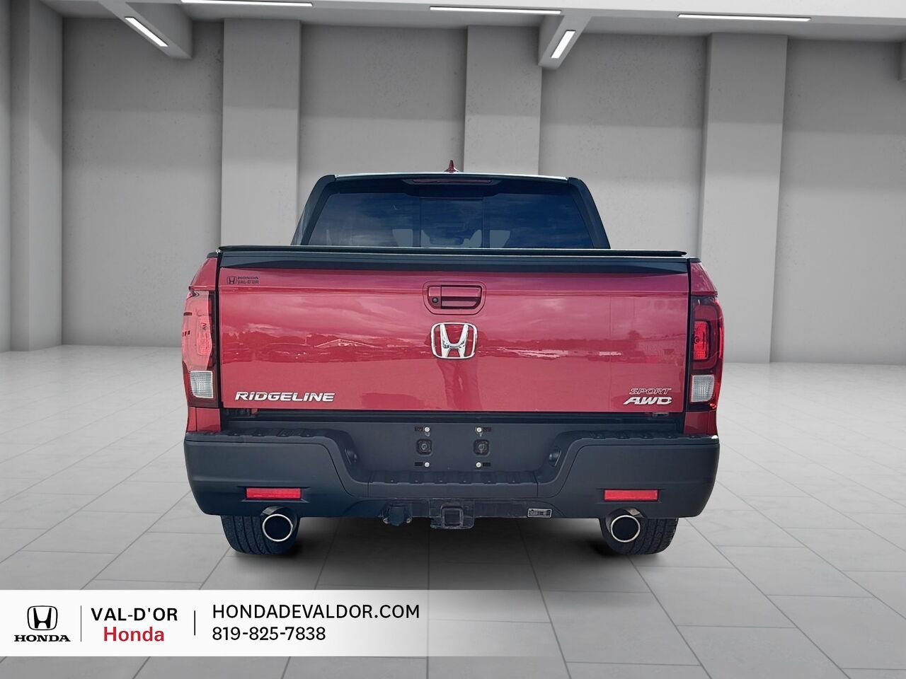 Honda Ridgeline Sport AWD TOIT OUVRANT VOLANT CHAUFFANT 2022 Rouge Val-d'Or - photo #4