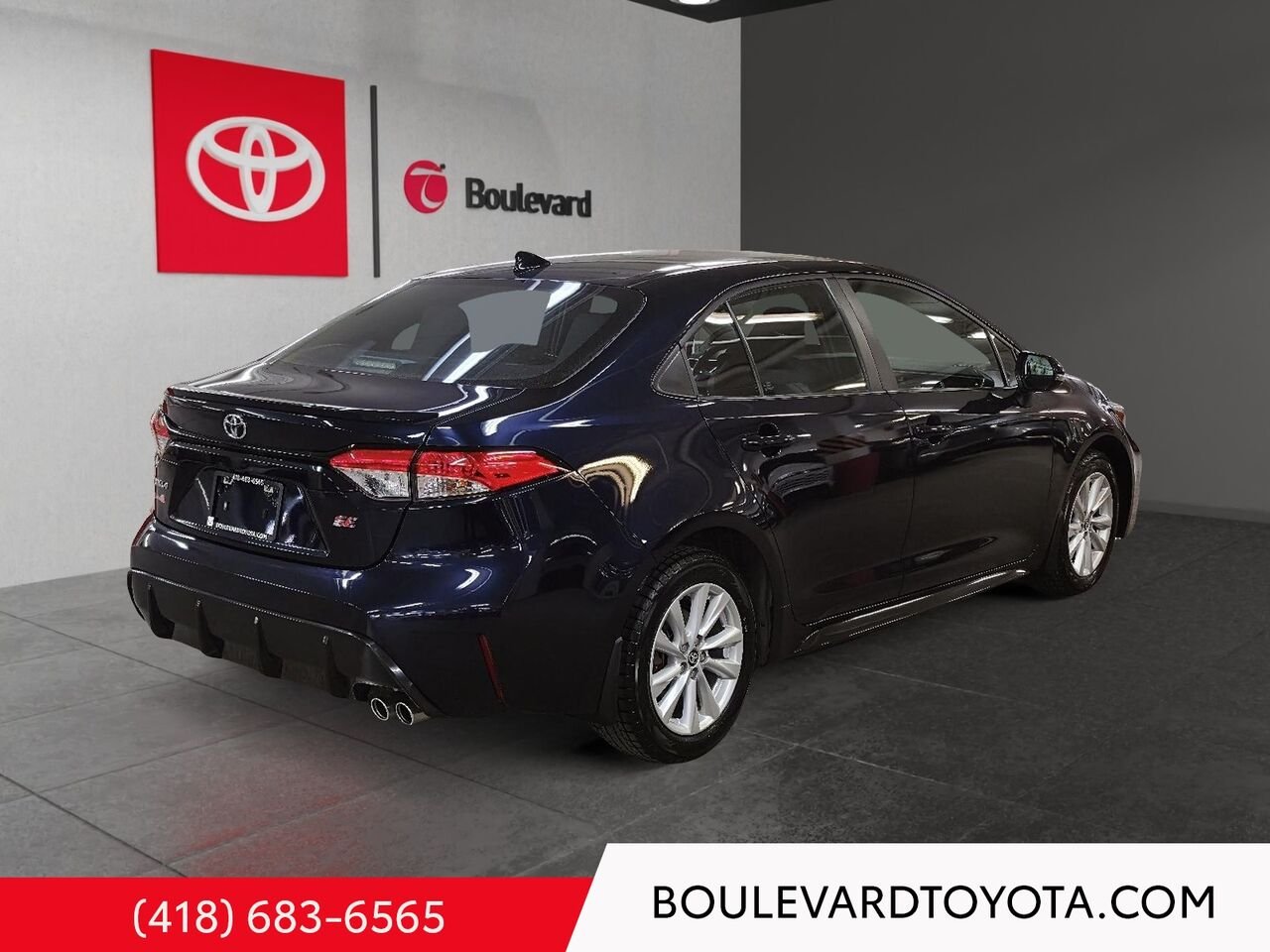 2024 Toyota COROLLA 100592A-40 | SE Blue Québec - photo #3