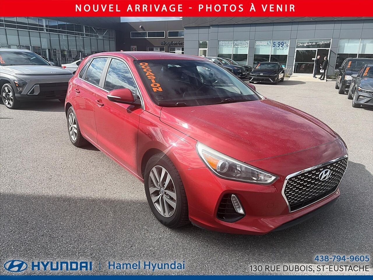 2019 Hyundai Elantra GT Red Saint-Eustache - photo #1
