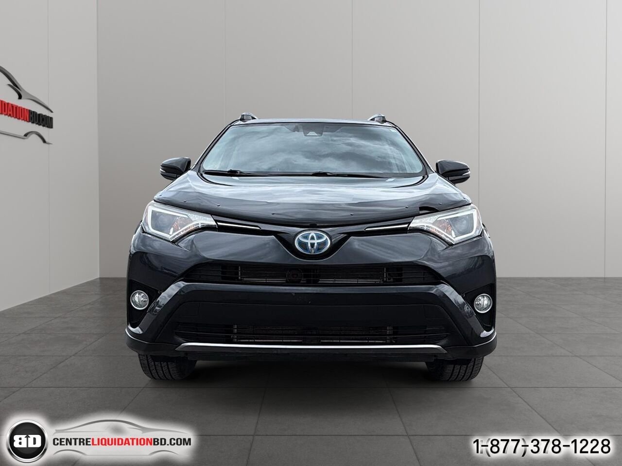 2017 Toyota RAV4 Hybrid LE+ 4 portes | BD0221 Black Granby - photo #1