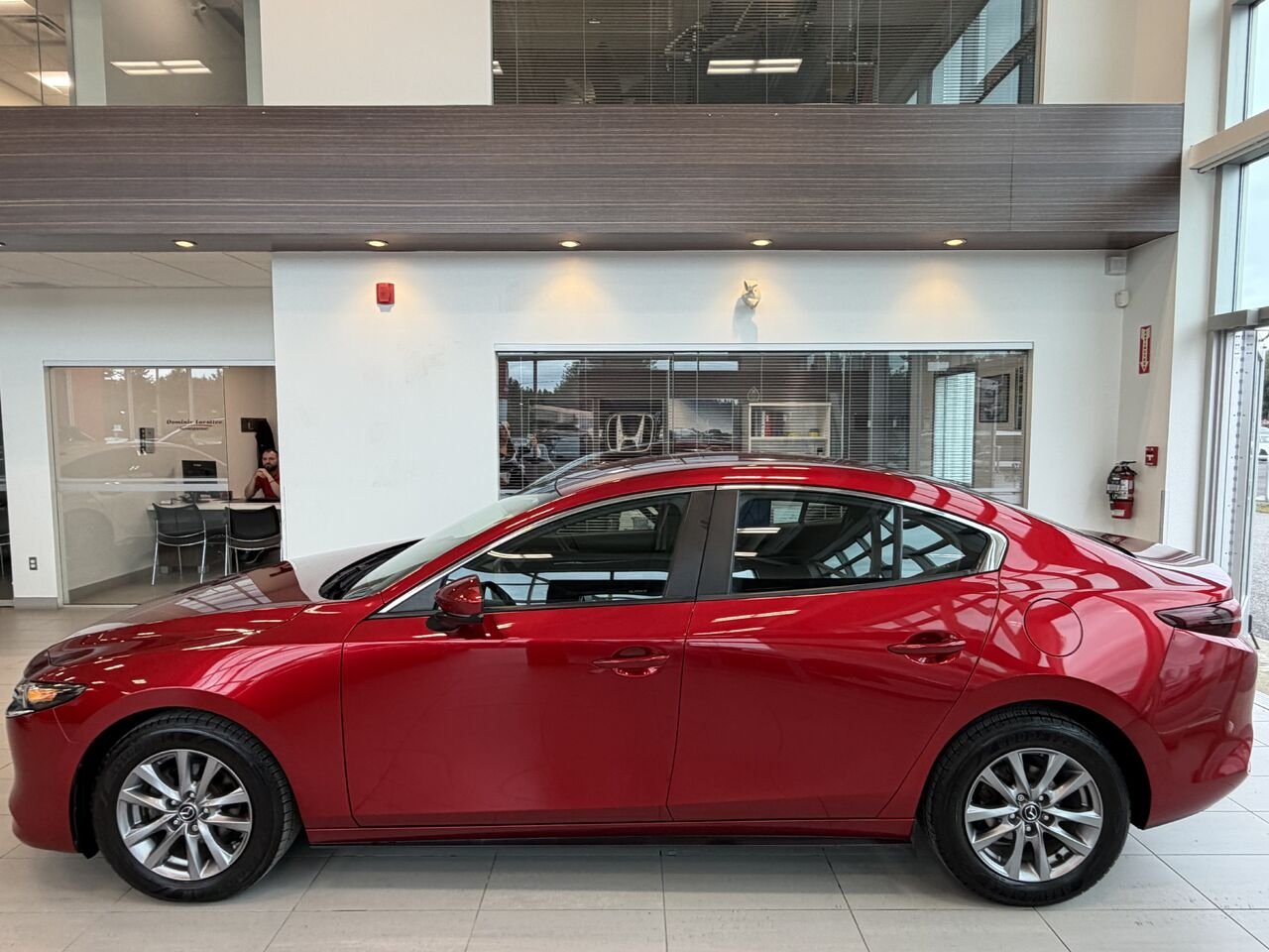 2020 Mazda Mazda3 Red Notre-Dame-des-Prairies - photo #3