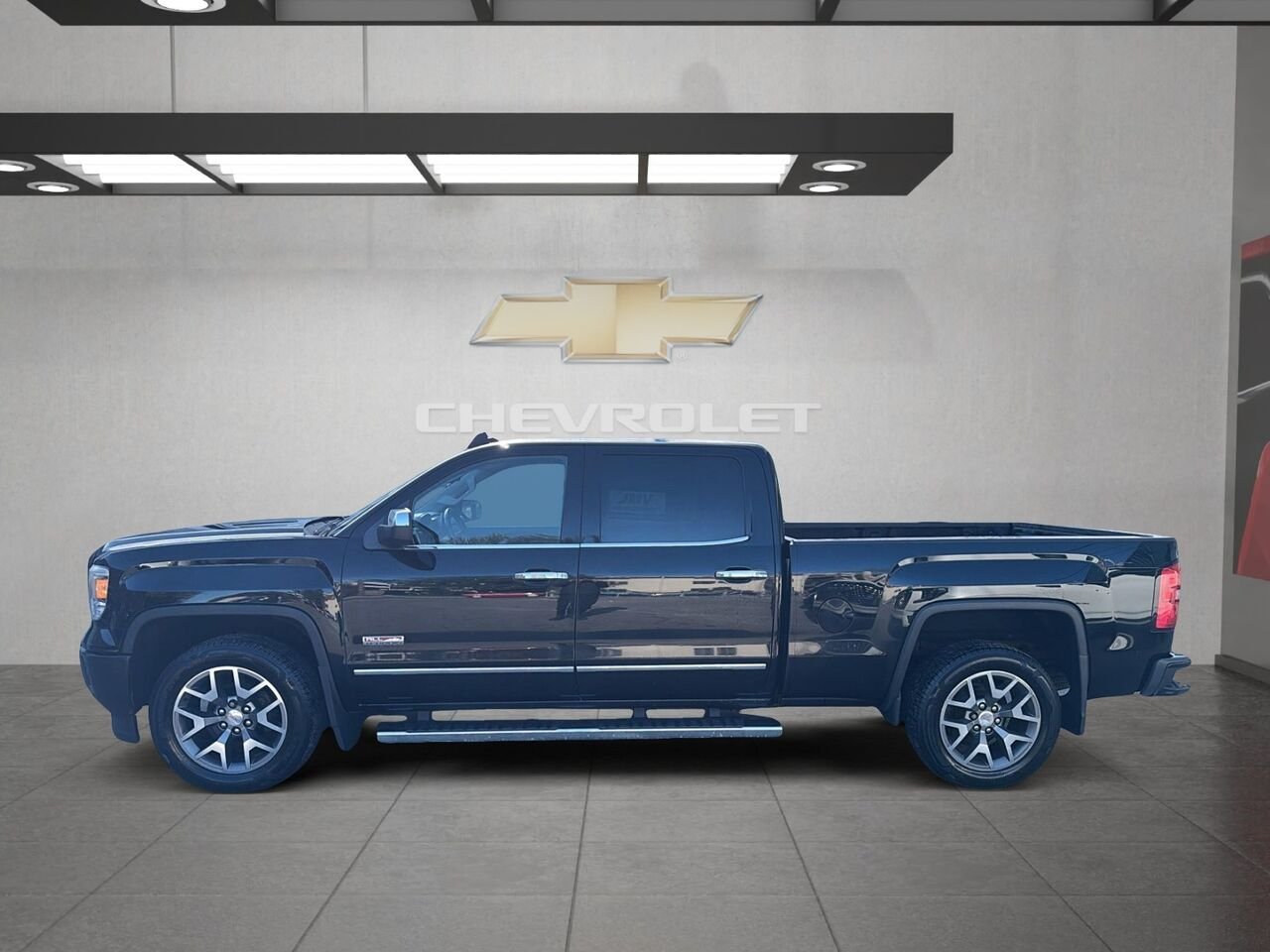 GMC Sierra 1500 SLE cabine multiplace 4RM, 153,0 po 2015 Noir Saint-Hyacinthe - photo #4