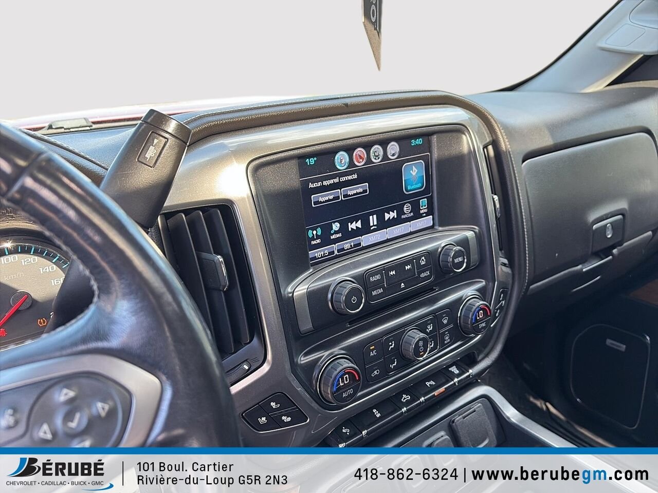 CHEVROLET SILVERADO 2500 4RM, EMP. COURT, CABINE LTZ cabine multiplace 4RM 153,7 po 2019 Rouge Rivière-du-Loup - photo #11