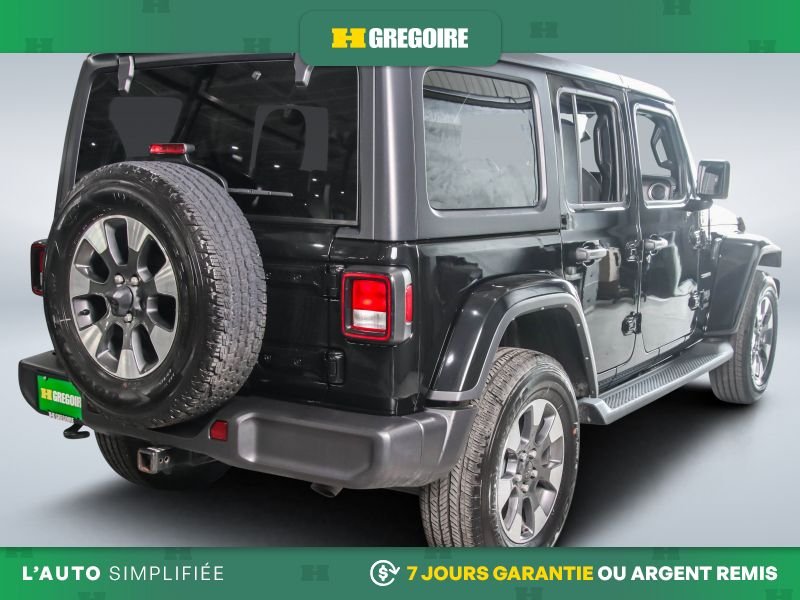 Jeep Wrangler 729636 | Unlimited Sahara 4WD AUTO A/C MAGS NAV CAM RECUL B 2022 Gris Laval - photo #7