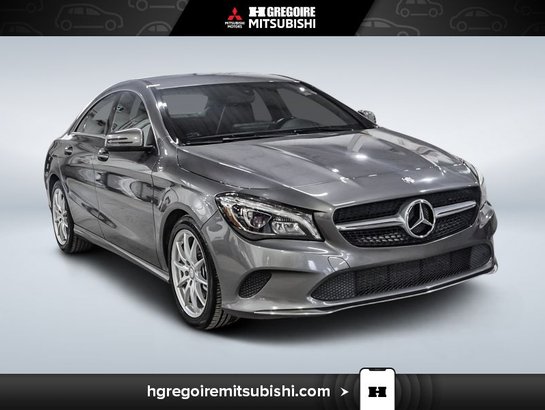 2018 Mercedes Benz CLA 2018 Grey