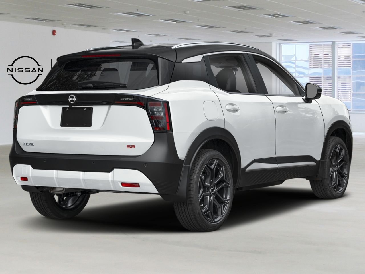2026 Nissan Kicks Aspen White TriCoat/Super Black Saint-Eustache - photo #2