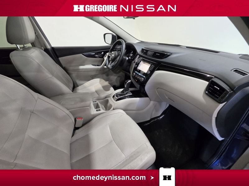 Nissan Qashqai CR7320 | SL AWD Cuir Toit Bancs Chauffants À Partir 2.99% 2018 Bleu Laval - photo #24