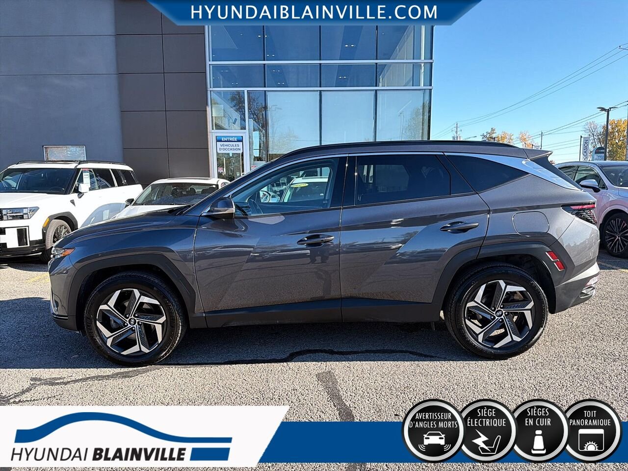 2023 Hyundai Tucson Hybrid Grey Blainville - photo #6