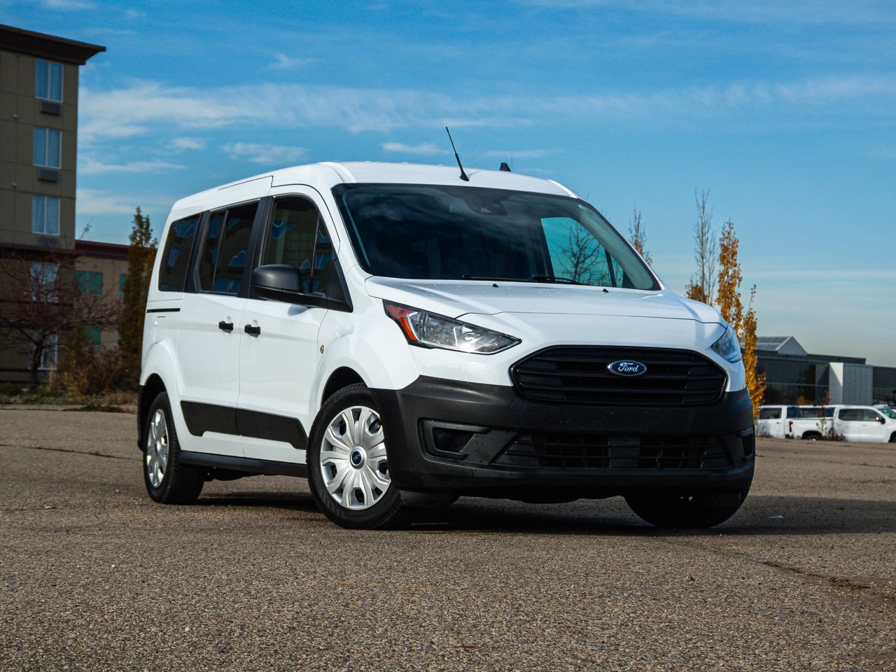 2020 Ford Transit Connect Wagon XL w/Dual Sliding Doors White Sherwood Park - photo #1