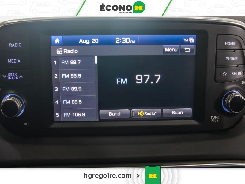 2019 Hyundai Santa Fe Blue Blainville - photo #9
