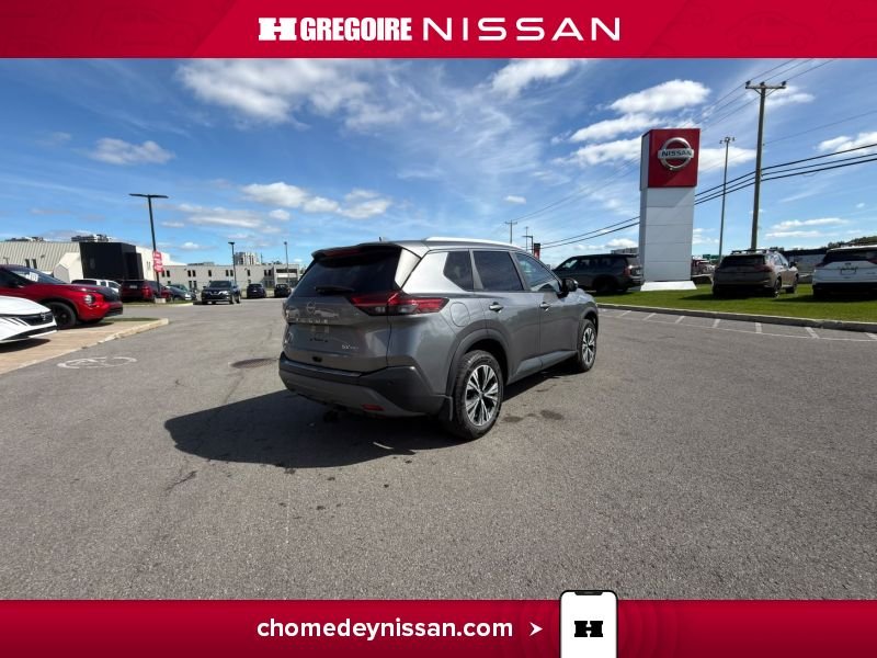 Nissan Rogue CL7449 | SV Moonroof * AWD *Carplay * Bancs Chauffants 2023 Gris Laval - photo #10