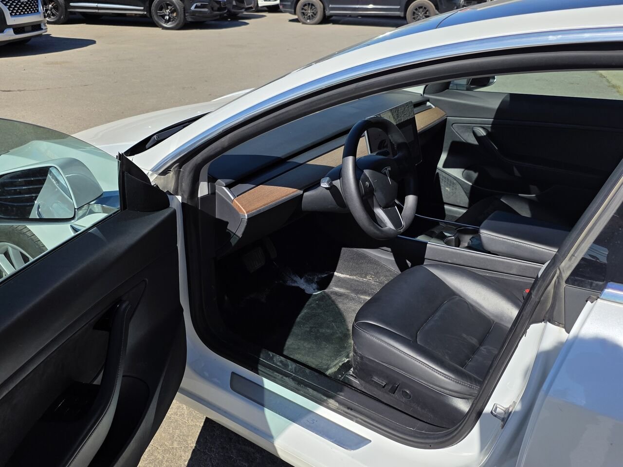2020 Tesla Model 3 White  - photo #8