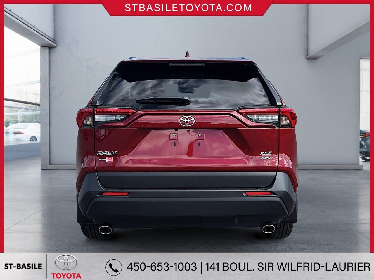 TOYOTA RAV4 2025 Rouge rubis nacré Saint-Basile-le-Grand - photo #3