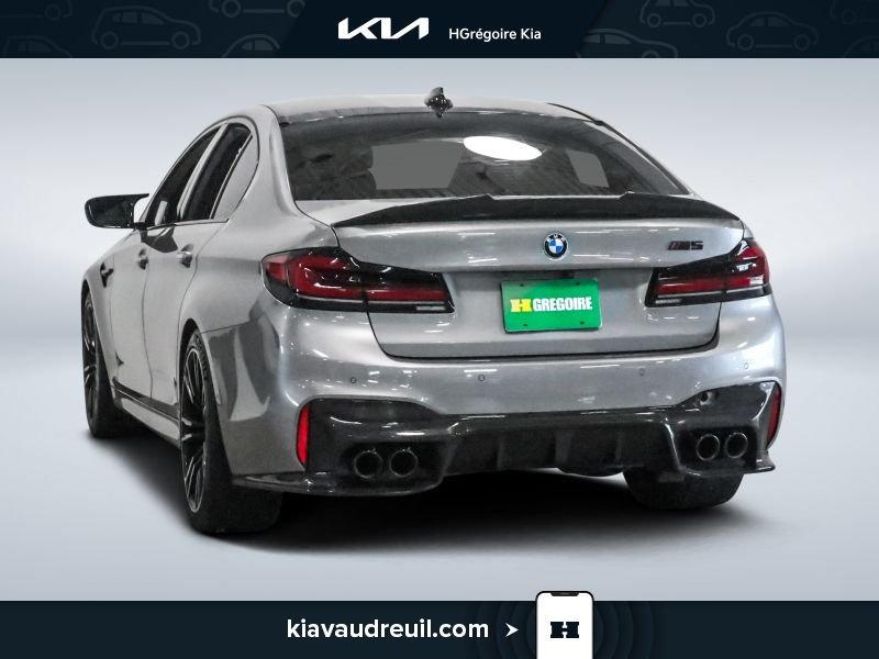 BMW M5 2018 Gris Laval - photo #4