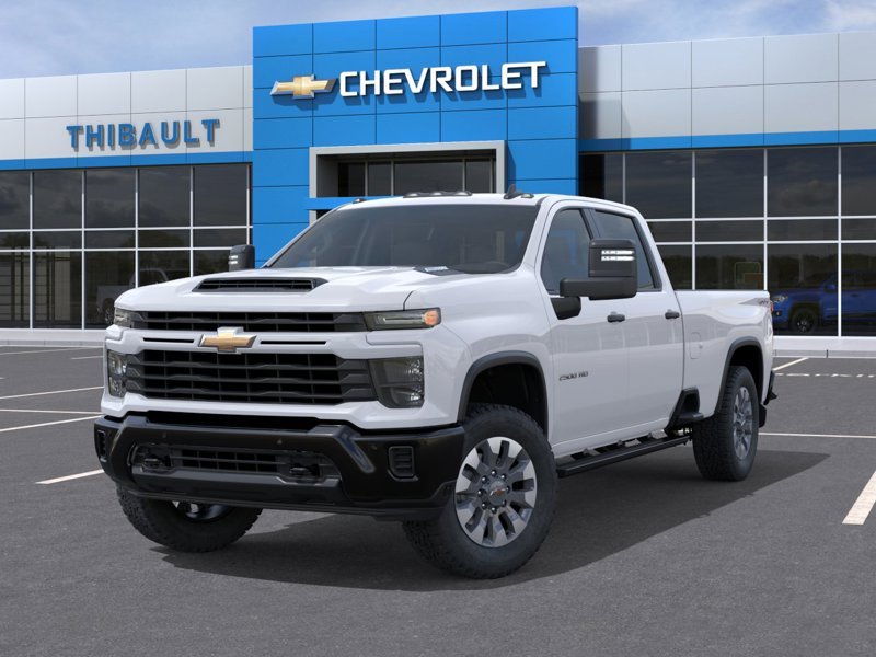 CHEVROLET SILVERADO 2500HD Custom cabine multiplace 4RM 172 po 2026 Blanc Sherbrooke - photo #5