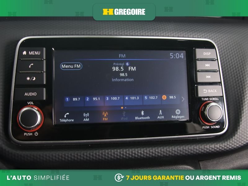 Nissan Kicks 822618 | S AUTO A/C CAM RECUL BLUETOOTH 2024 Noir Laval - photo #11