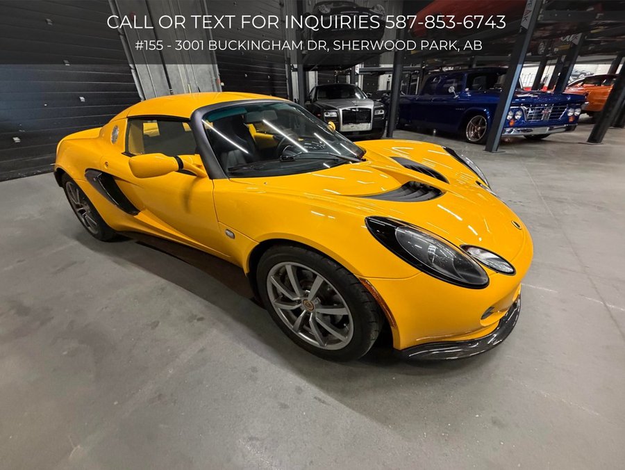 2006 Lotus Elise | Carbon Body Kit | Hard Top & Soft Top | Blaupunkt Sound System | PPF | One Owner Yellow